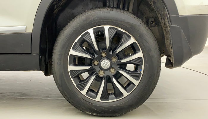 2022 Maruti Vitara Brezza VXI AT SHVS, Petrol, Automatic, 17,941 km, Left Rear Wheel