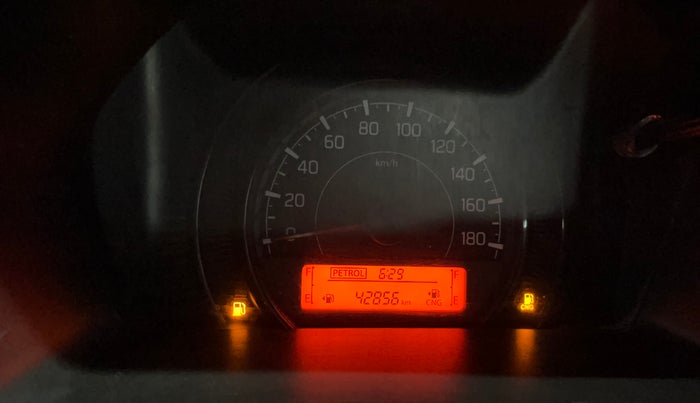 2022 Maruti Celerio VXI CNG, CNG, Manual, 42,847 km, Odometer Image