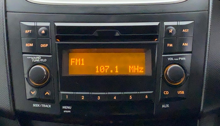 2017 Maruti Swift VXI, Petrol, Manual, 9,912 km, Infotainment System