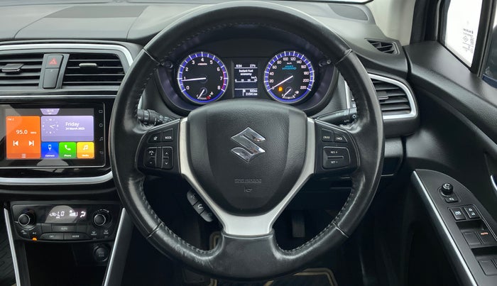 2020 Maruti S Cross ALPHA 1.5, Petrol, Manual, 21,540 km, Steering Wheel Close Up