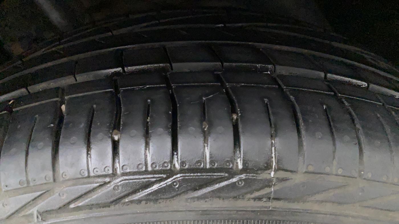 2021 Tata NEXON XZ+ OPT PETROL, Petrol, Manual, 8,696 km, Left Front Tyre Tread