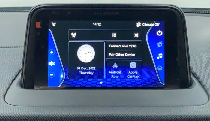 2021 Tata NEXON XZ+ OPT PETROL, Petrol, Manual, 8,696 km, Infotainment System