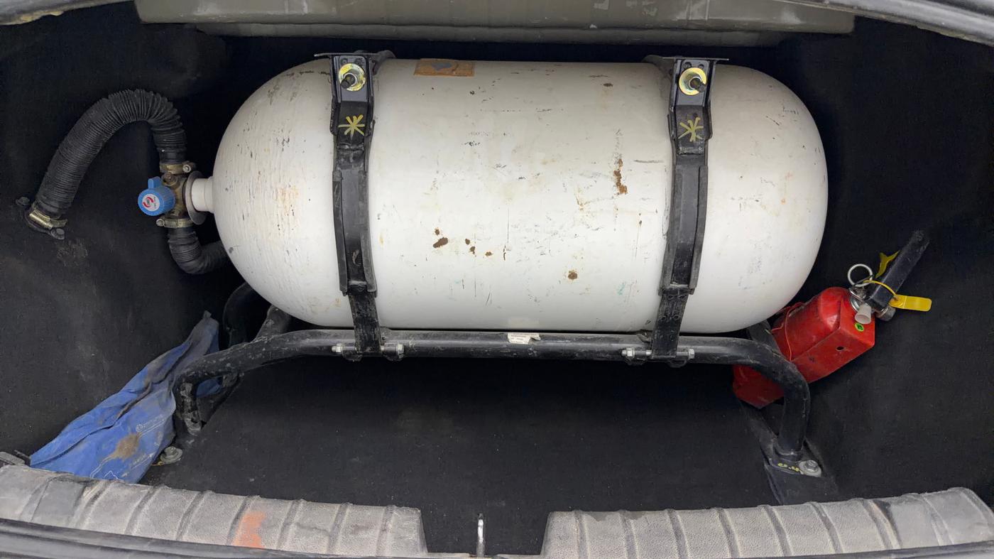 2022 Tata TIGOR XZ CNG, CNG, Manual, 78,340 km, Boot Inside