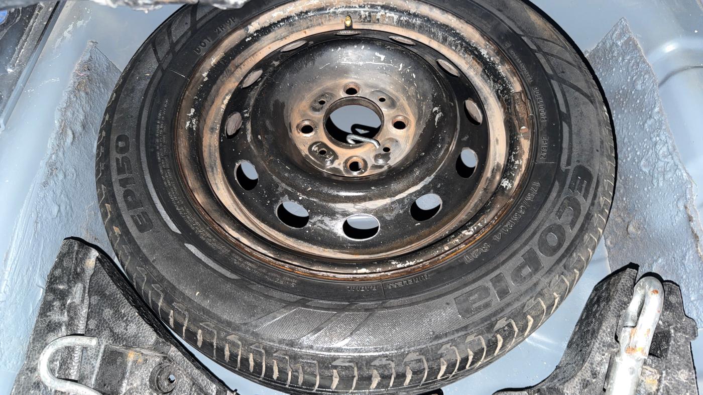 2022 Tata TIGOR XZ CNG, CNG, Manual, 78,340 km, Spare Tyre
