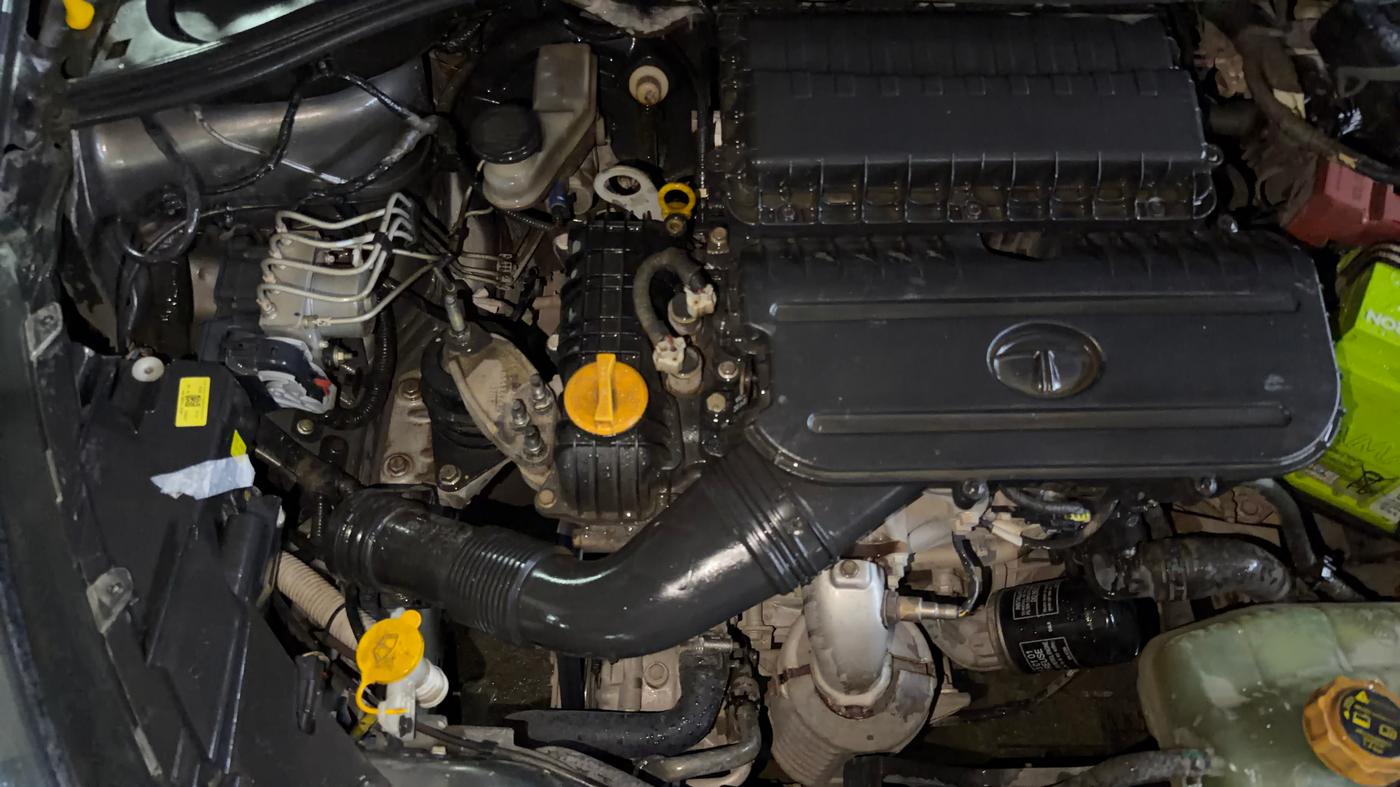 2022 Tata TIGOR XZ CNG, CNG, Manual, 78,340 km, Engine View - Right