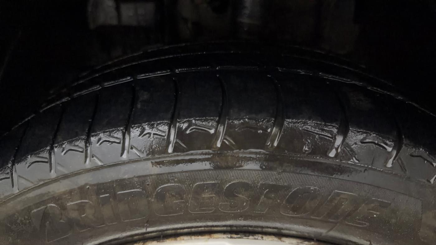 2022 Tata TIGOR XZ CNG, CNG, Manual, 78,340 km, Left Front Tyre Tread