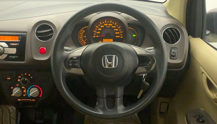 2013 Honda Amaze 1.2L I-VTEC S, Petrol, Manual, 54,243 km, Steering Wheel Close Up