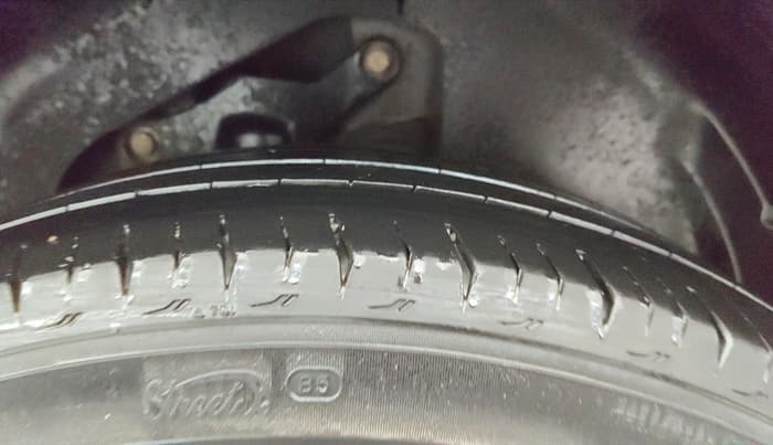 2024 Tata Harrier FEARLESS DARK EDITION AT, Diesel, Automatic, 44,841 km, Left Rear Tyre Tread