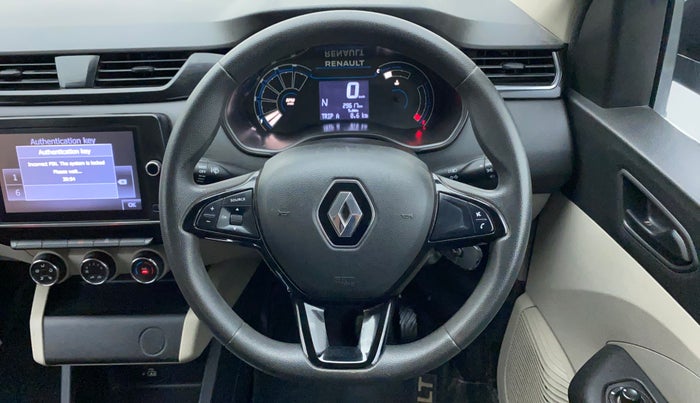 2022 Renault TRIBER RXT AMT, Petrol, Automatic, 29,617 km, Steering Wheel Close Up