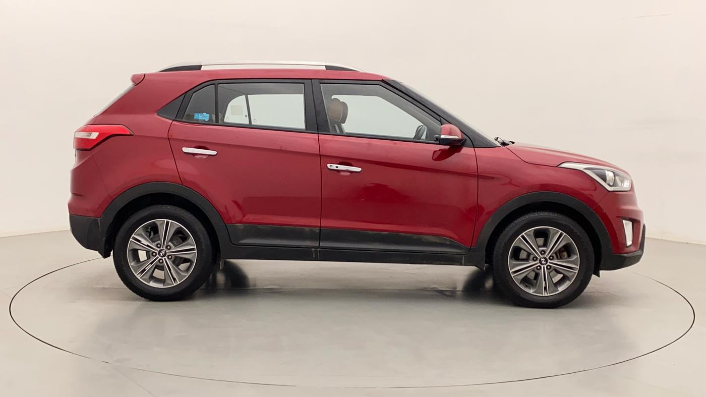 2016 Hyundai Creta SX PLUS AT 1.6 PETROL, Petrol, Automatic, 69,309 km, Right Side View