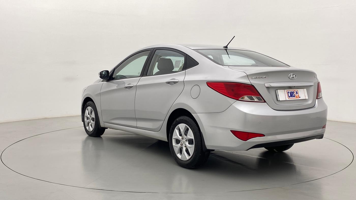 2016 Hyundai Verna FLUIDIC 1.6 CRDI S, Diesel, Manual, 50,015 km, Left Back Diagonal