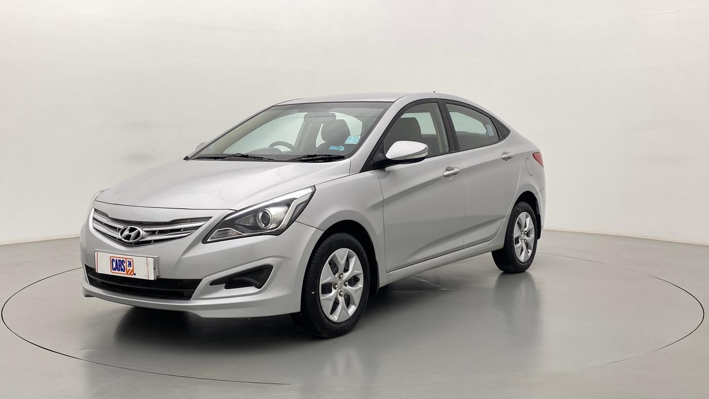 2016 Hyundai Verna FLUIDIC 1.6 CRDI S, Diesel, Manual, 50,015 km, Left Front Diagonal