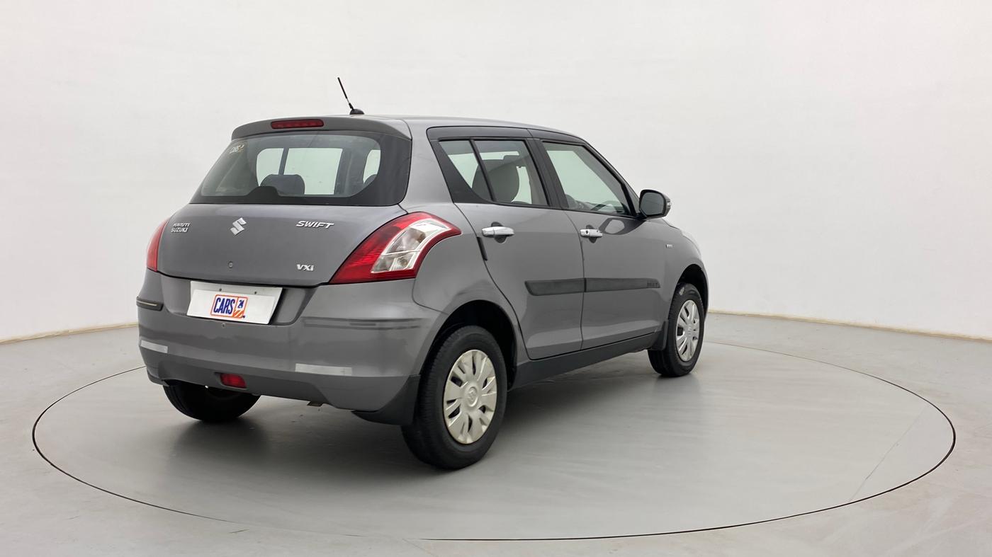 2014 Maruti Swift VXI, Petrol, Manual, 1,15,735 km, Right Back Diagonal
