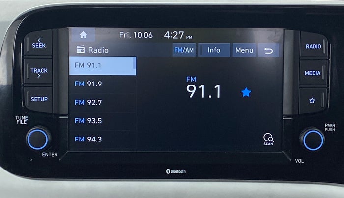 2021 Hyundai GRAND I10 NIOS SPORTZ PETROL, Petrol, Manual, 9,039 km, Infotainment System