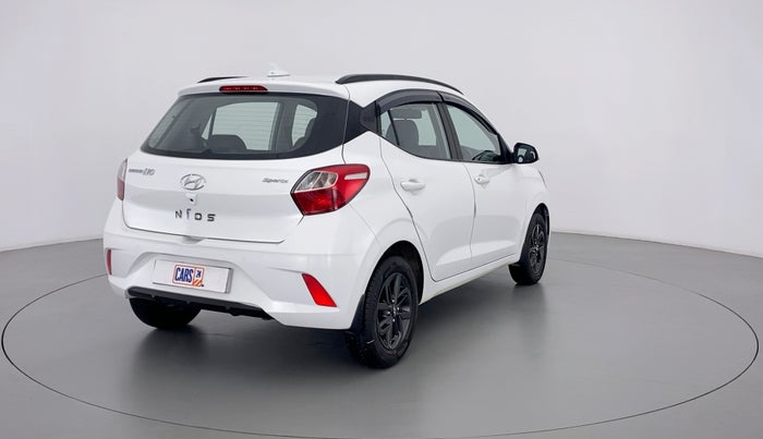 2021 Hyundai GRAND I10 NIOS SPORTZ PETROL, Petrol, Manual, 9,039 km, Right Back Diagonal