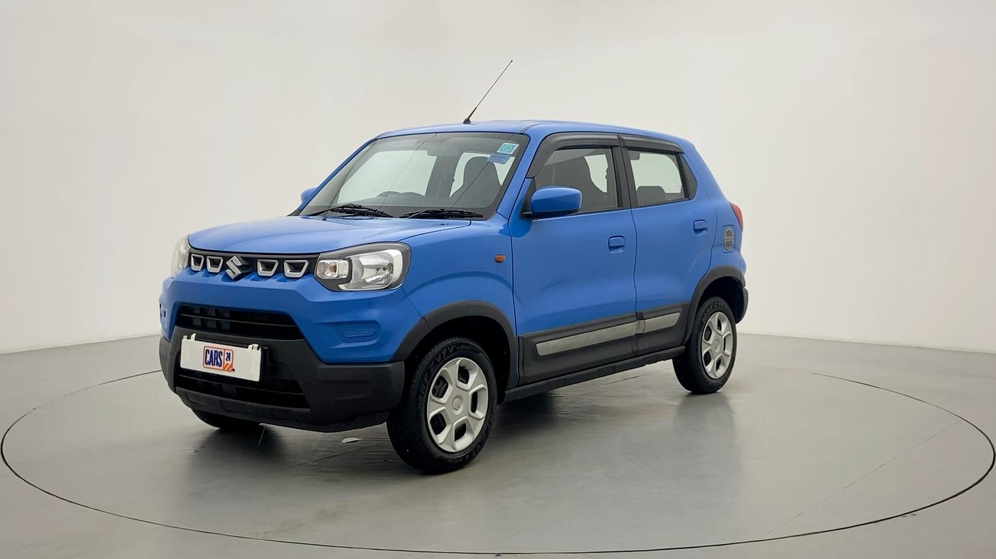 2019 Maruti S PRESSO VXI PLUS, Petrol, Manual, 10,640 km, Left Front Diagonal