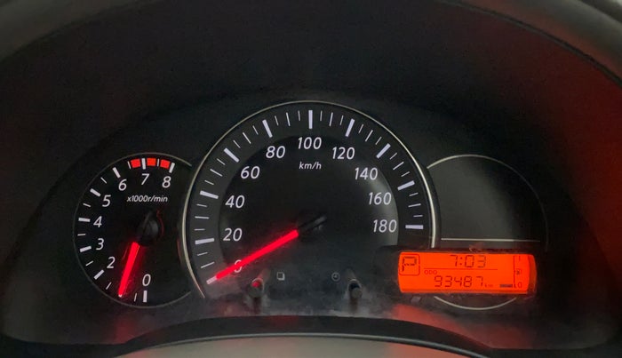 2013 Nissan Micra XV CVT, CNG, Automatic, 93,420 km, Odometer Image