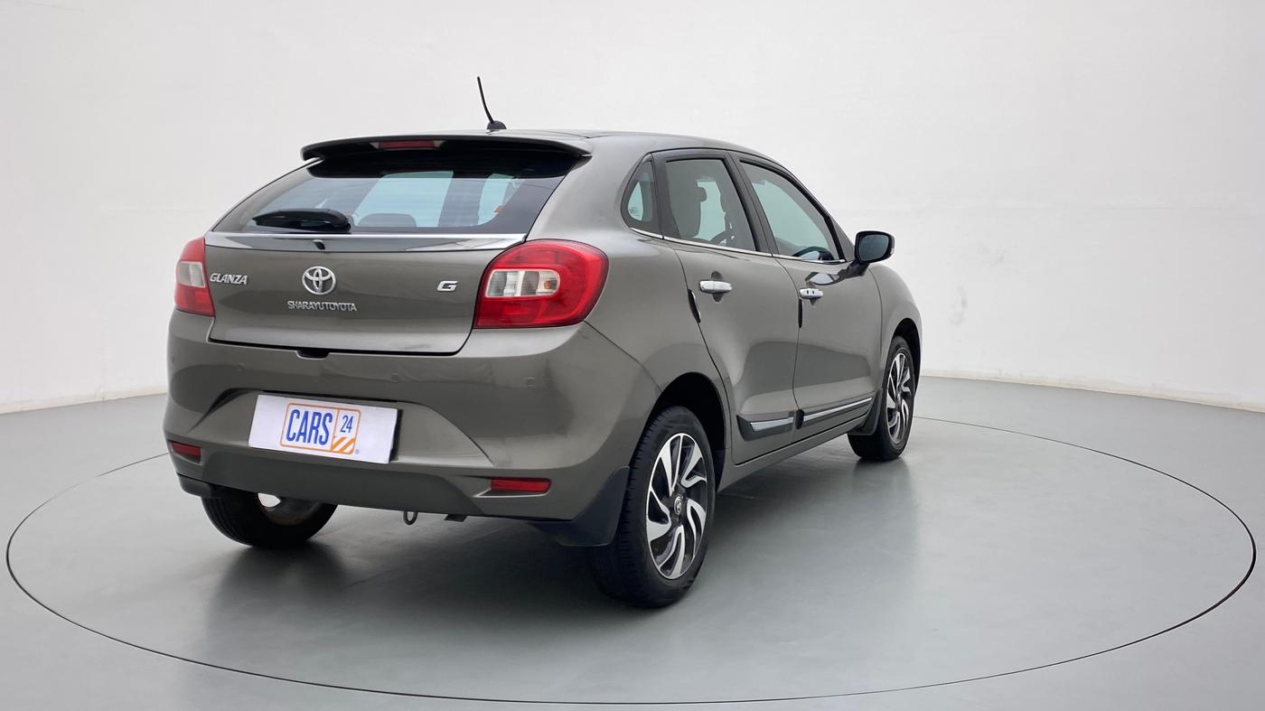 2019 Toyota Glanza G MT PETROL, Petrol, Manual, 11,798 km, Right Back Diagonal
