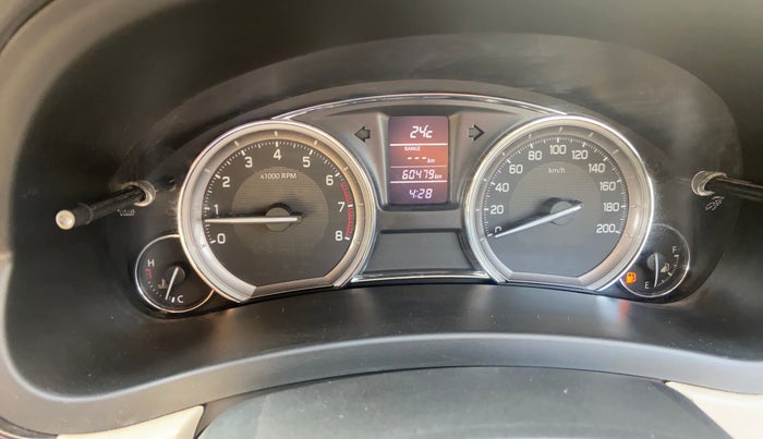 2017 Maruti Ciaz ALPHA 1.4 PETROL, Petrol, Manual, 60,471 km, Odometer Image