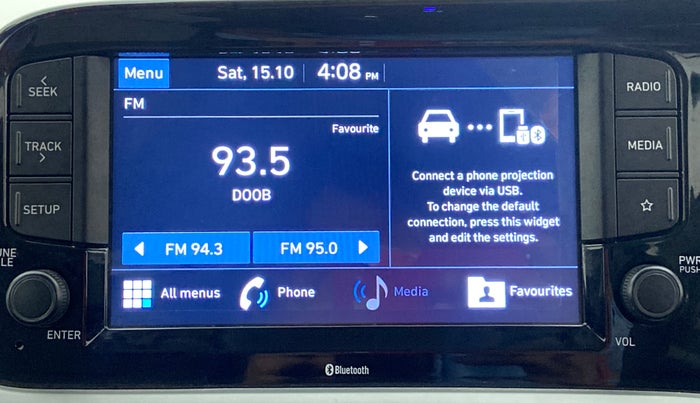 2020 Hyundai GRAND I10 NIOS SPORTZ 1.2 AT, Petrol, Automatic, 22,646 km, Infotainment System