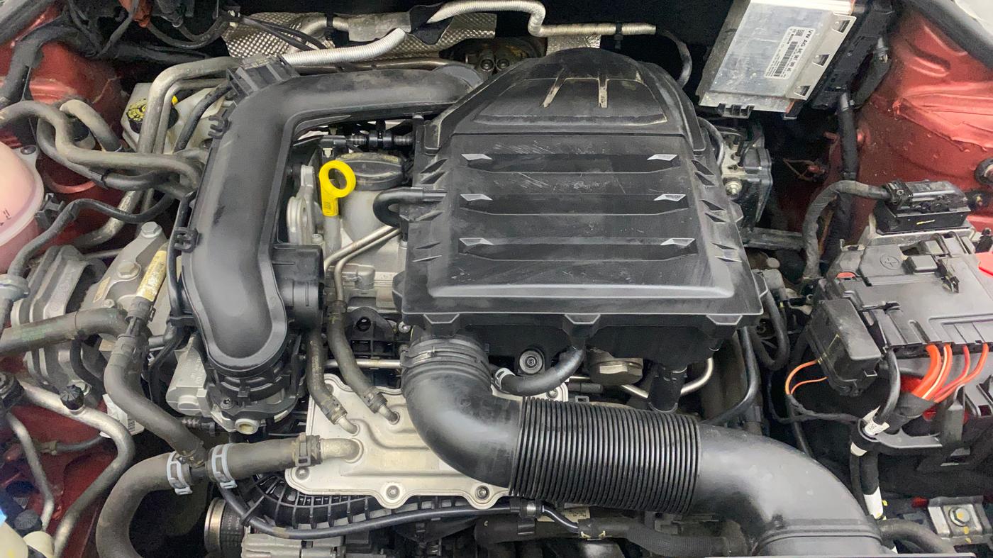 2021 Volkswagen Polo COMFORTLINE 1.0L TSI AT, Petrol, Automatic, 32,836 km, Engine View