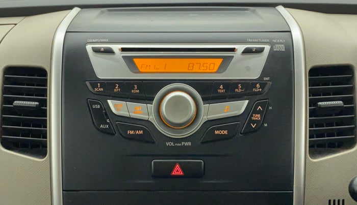 2015 Maruti Wagon R 1.0 VXI, CNG, Manual, 74,607 km, Infotainment System