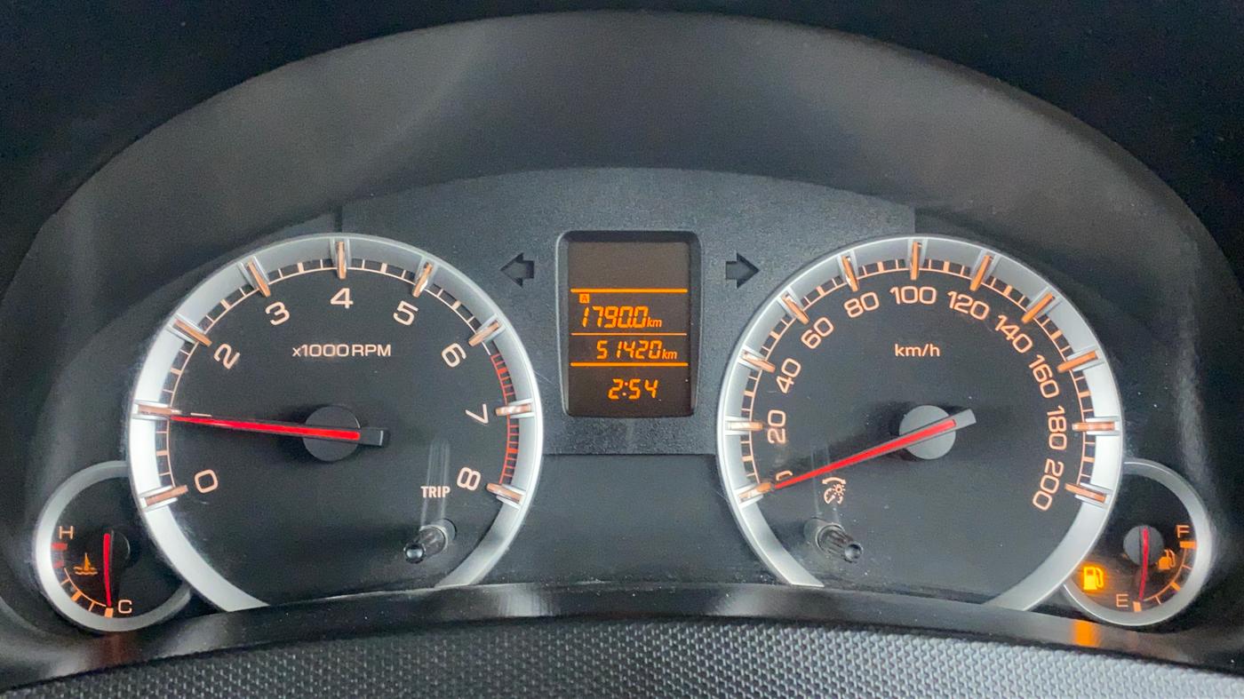 2014 Maruti Swift VXI D, Petrol, Manual, 51,521 km, Odometer Image