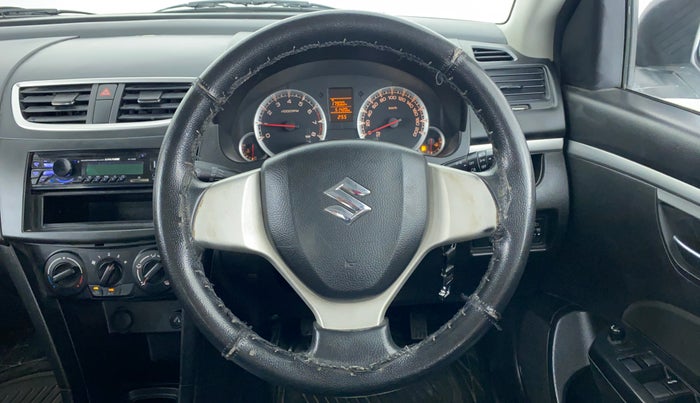 2014 Maruti Swift VXI D, Petrol, Manual, 51,521 km, Steering Wheel Close Up