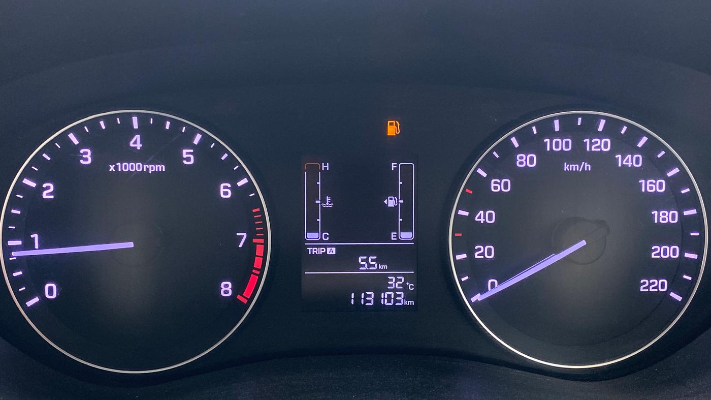 2017 Hyundai Elite i20 ASTA 1.2, Petrol, Manual, 1,13,103 km, Odometer Image