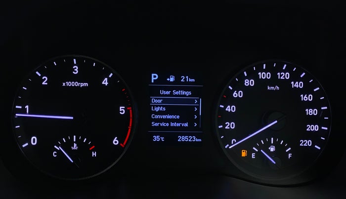 2020 Hyundai Verna 1.6 CRDI SX + AT, Diesel, Automatic, 28,482 km, Odometer Image