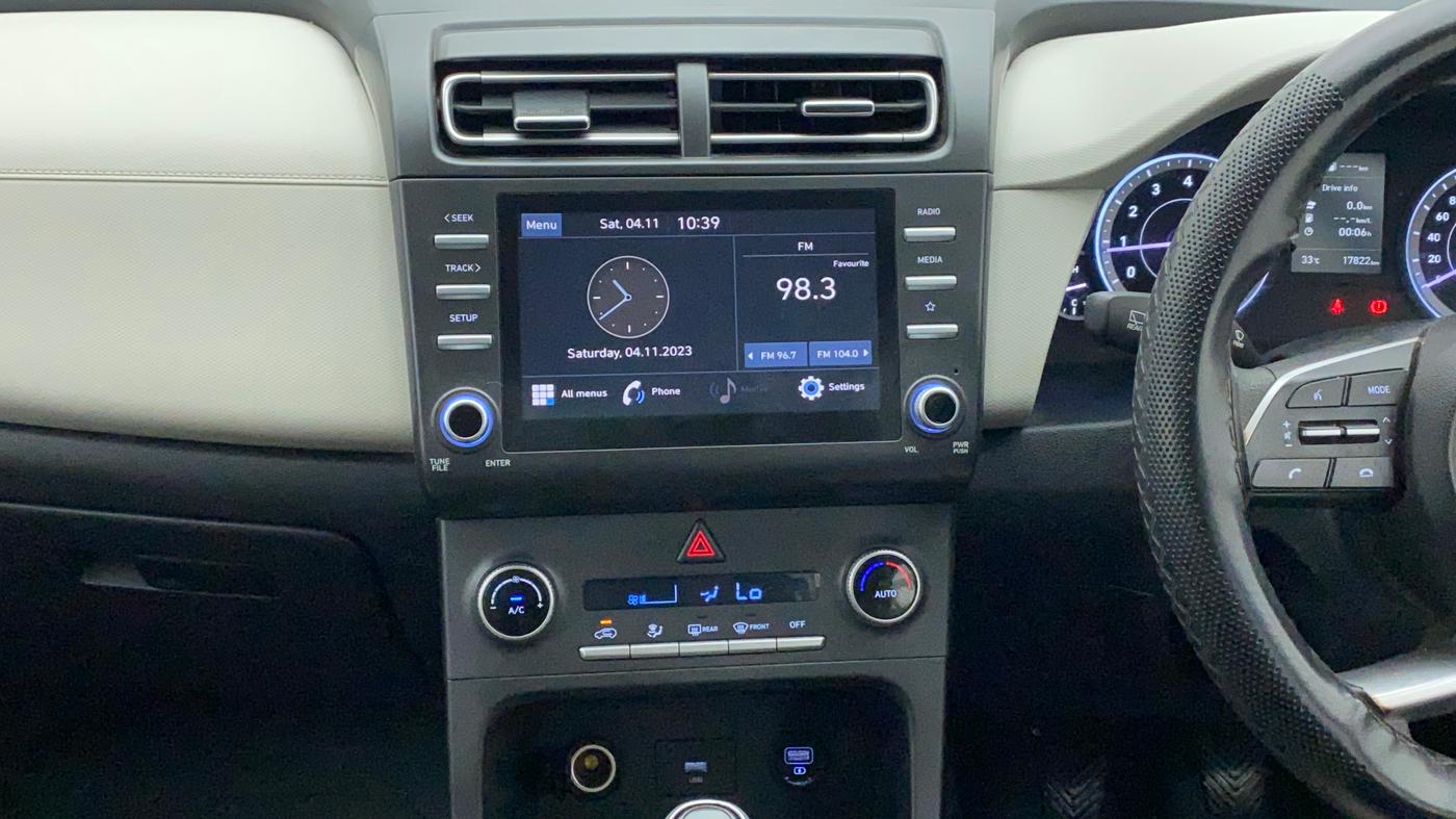 2021 Hyundai Creta S 1.5 PETROL, Petrol, Manual, 17,822 km, Air Conditioner