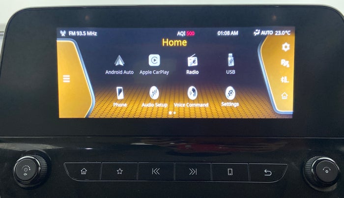 2021 Tata Safari XZA+ ADVENTURE, Diesel, Automatic, 8,975 km, Infotainment System