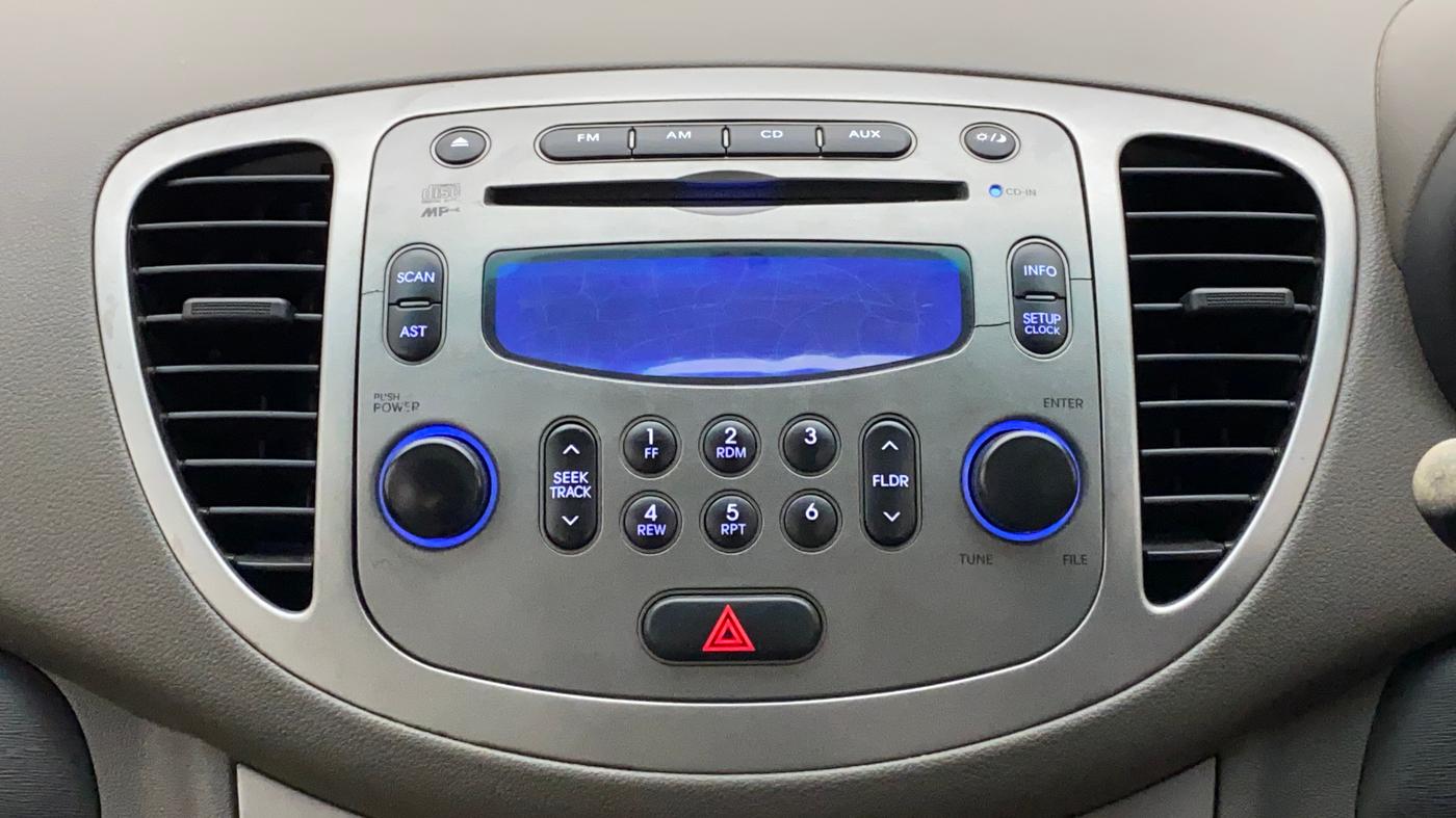 2012 Hyundai i10 SPORTZ 1.2, Petrol, Manual, 72,879 km, Infotainment System