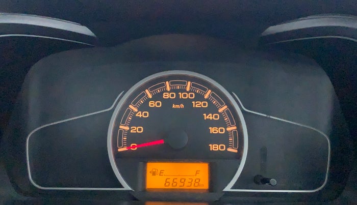 2020 Maruti Alto VXI PLUS, Petrol, Manual, 66,938 km, Odometer Image