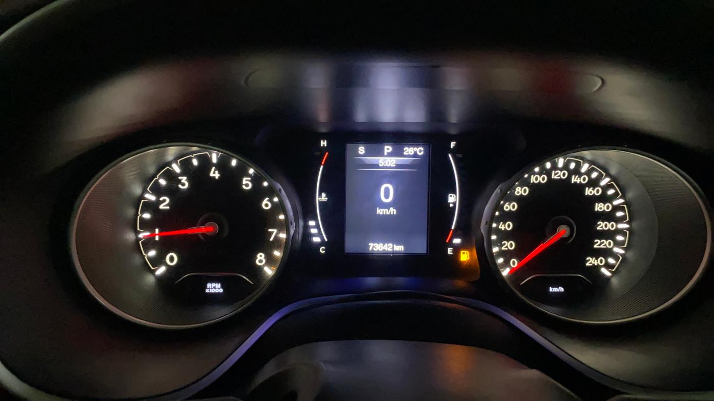 2017 Jeep Compass LIMITED 1.4 PETROL AT, Petrol, Automatic, 75,846 km, Odometer Image