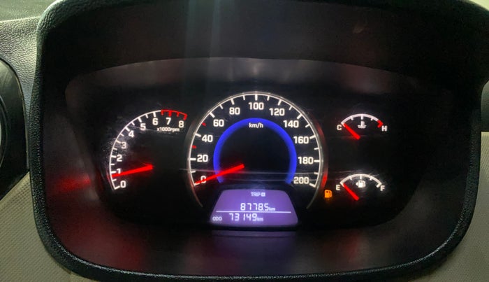 2017 Hyundai Grand i10 SPORTZ (O) 1.2 KAPPA VTVT, Petrol, Manual, 73,145 km, Odometer Image