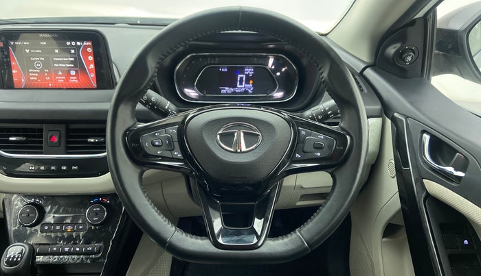 2021 Tata NEXON XZ+ SUNROOF 1.5 RTQ, Diesel, Manual, 20,646 km, Steering Wheel Close Up