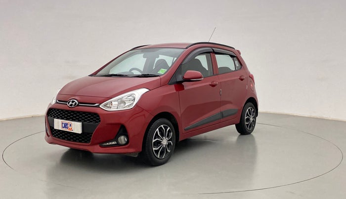 2019 Hyundai Grand i10 SPORTZ 1.2 KAPPA VTVT, Petrol, Manual, 3,309 km, Left Front Diagonal