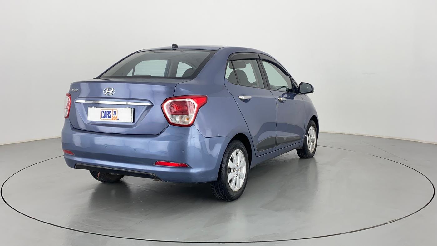 2014 Hyundai Xcent S 1.2 OPT, Petrol, Manual, 73,399 km, Right Back Diagonal