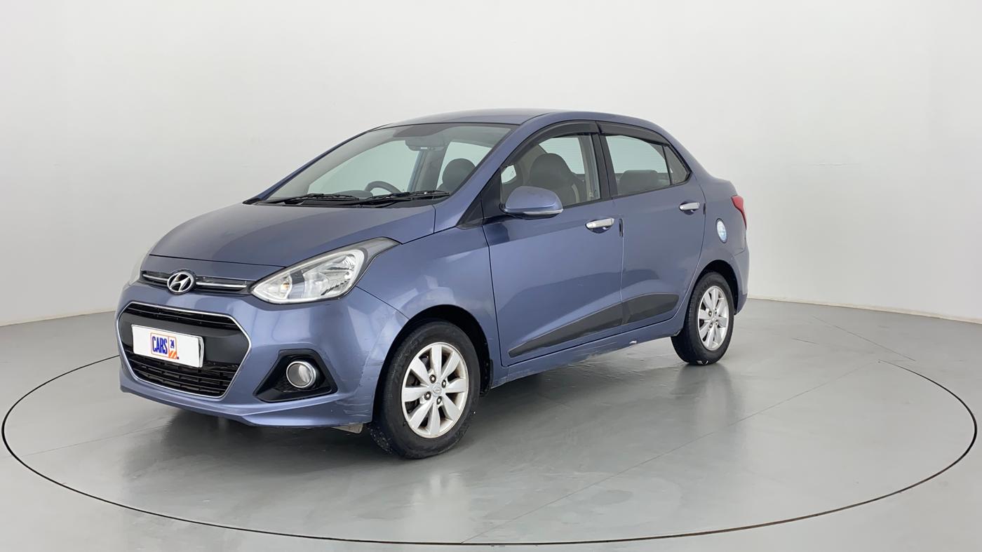 2014 Hyundai Xcent S 1.2 OPT, Petrol, Manual, 73,399 km, Left Front Diagonal