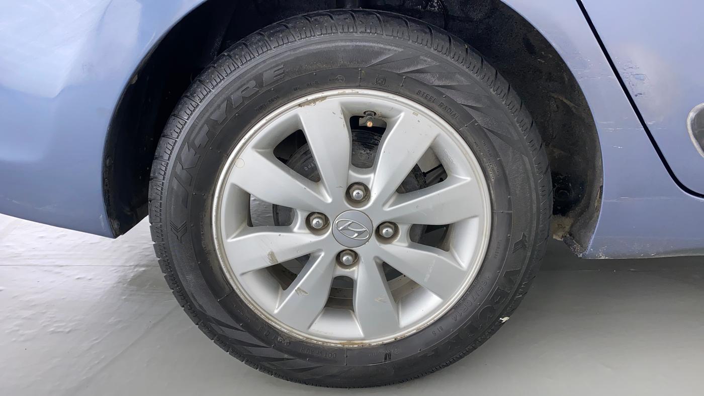 2014 Hyundai Xcent S 1.2 OPT, Petrol, Manual, 73,399 km, Right Rear Wheel