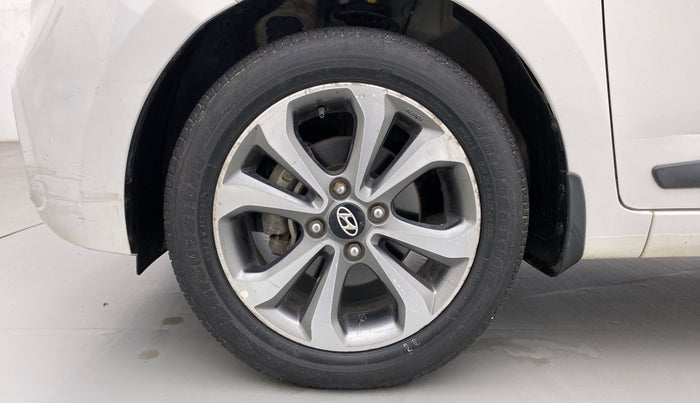 2017 Hyundai Xcent SX 1.2 (O), Petrol, Manual, 36,140 km, Left Front Wheel