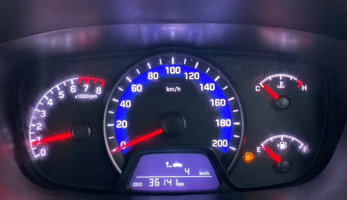 2017 Hyundai Xcent SX 1.2 (O), Petrol, Manual, 36,140 km, Odometer Image