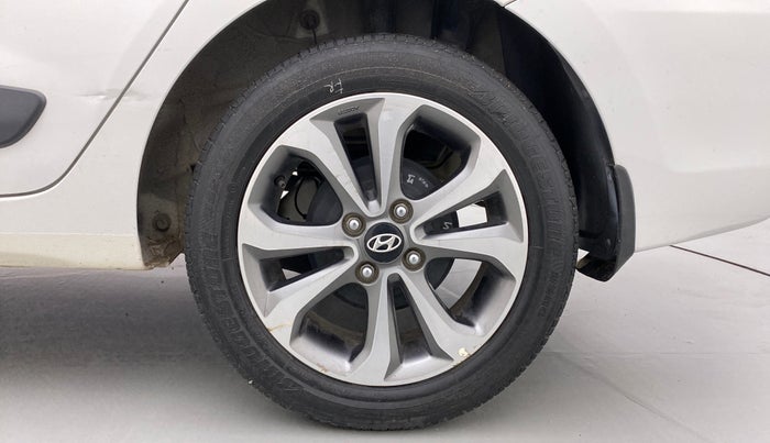 2017 Hyundai Xcent SX 1.2 (O), Petrol, Manual, 36,140 km, Left Rear Wheel