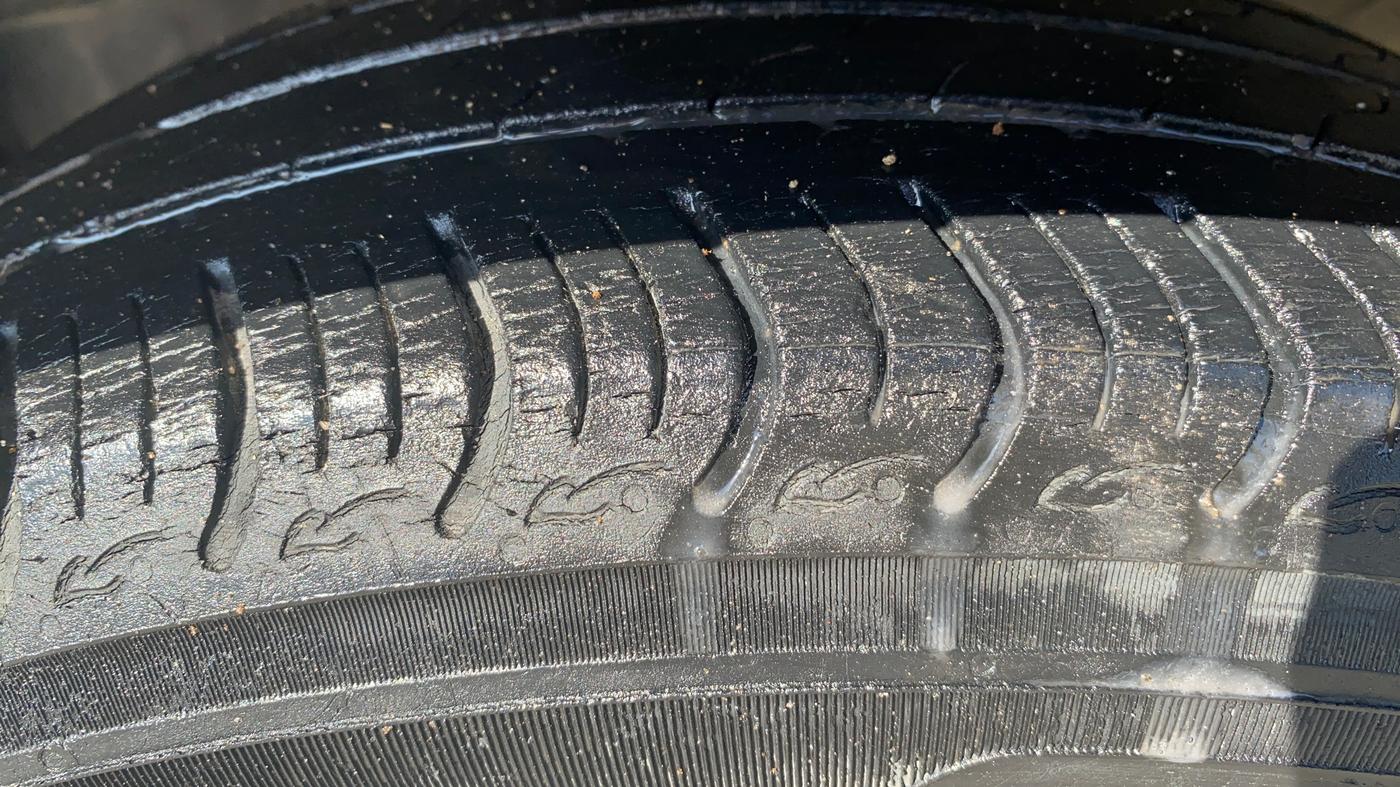 2022 Honda Amaze 1.2L I-VTEC VX, Petrol, Manual, 34,241 km, Left Front Tyre Tread