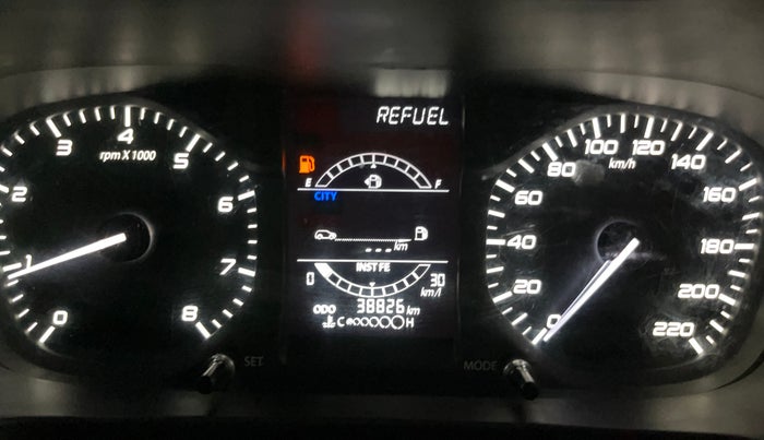 2021 Tata ALTROZ XE PETROL, Petrol, Manual, 38,819 km, Odometer Image