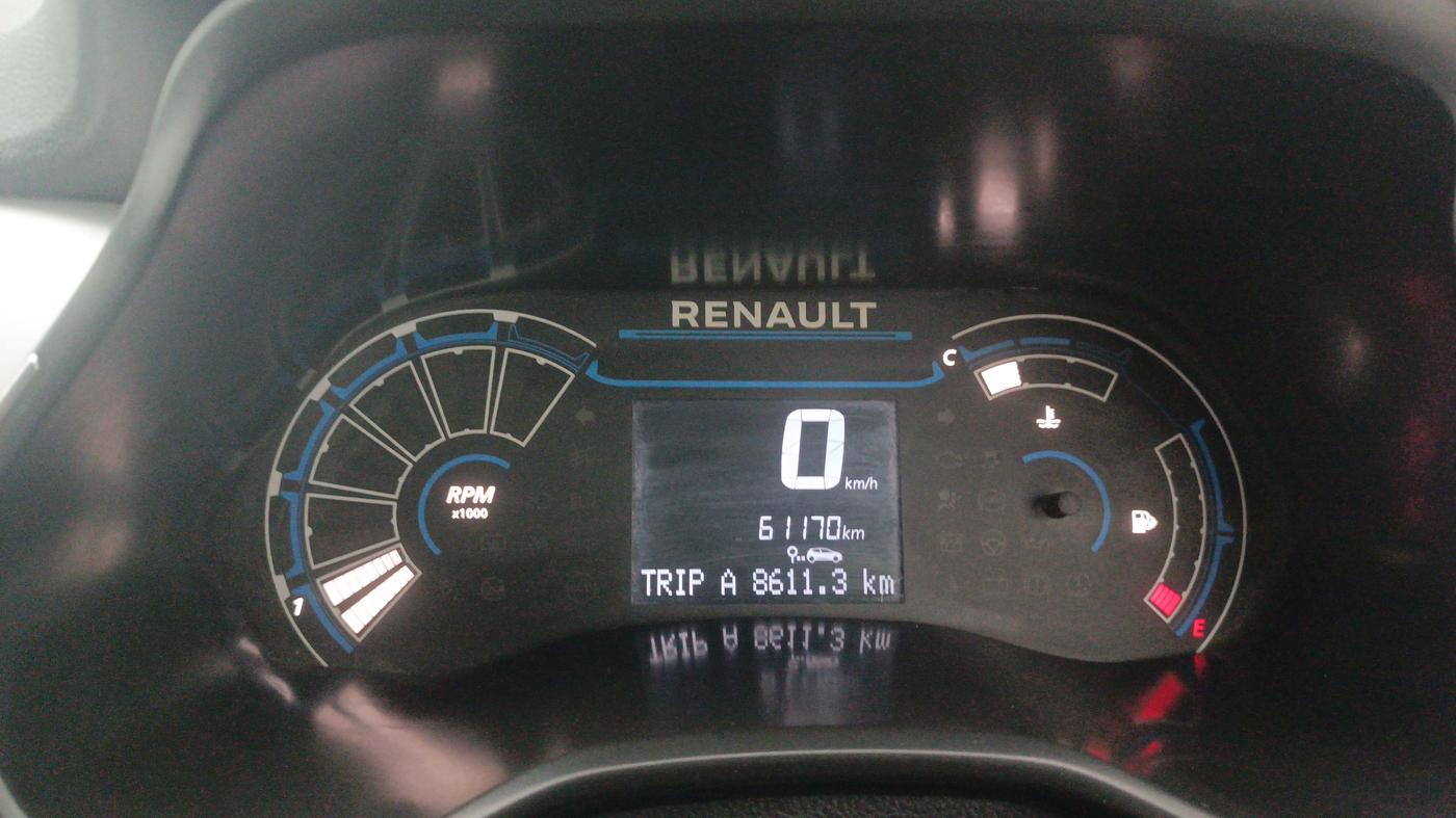 2021 Renault TRIBER RXZ, Petrol, Manual, 61,170 km, Odometer Image