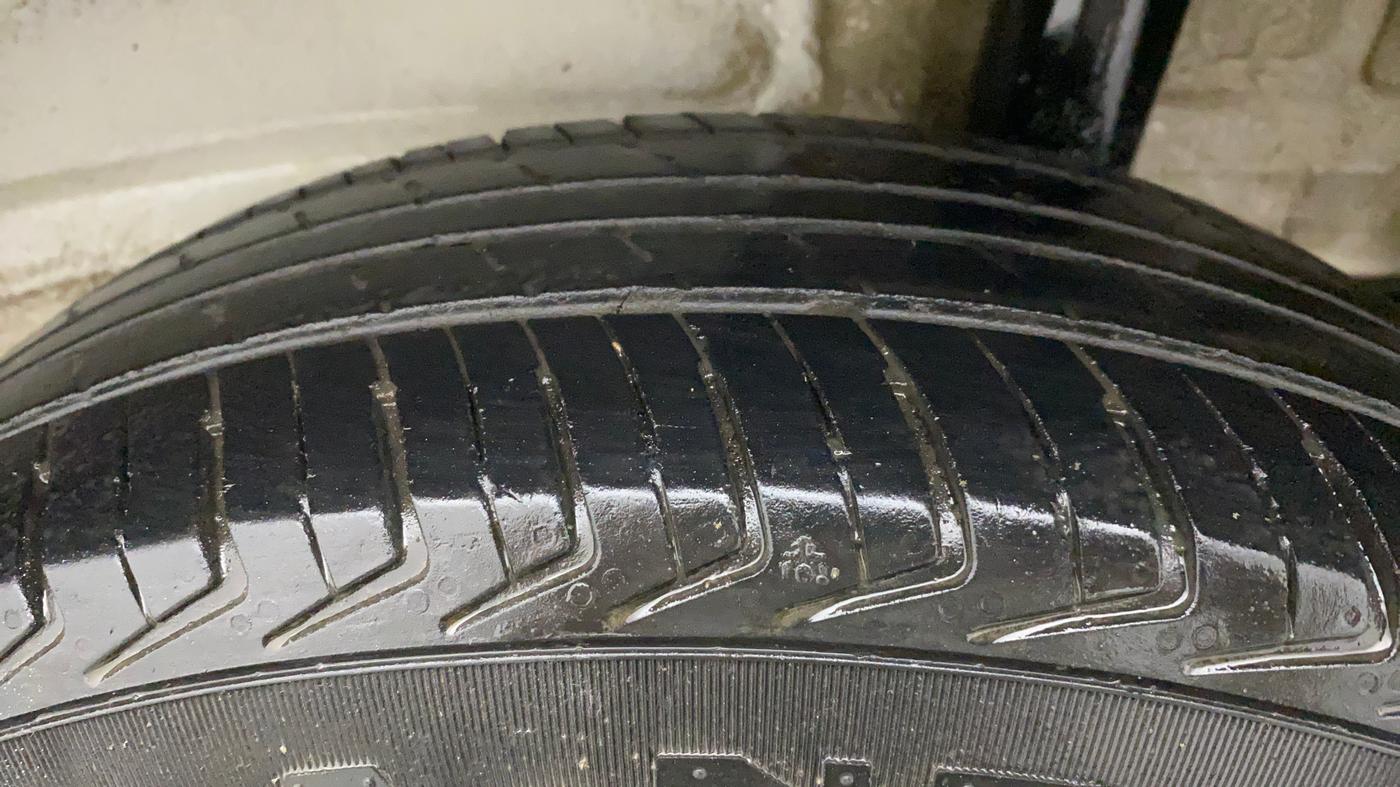 2020 Maruti New Wagon-R LXI CNG 1.0, CNG, Manual, 60,618 km, Left Rear Tyre Tread