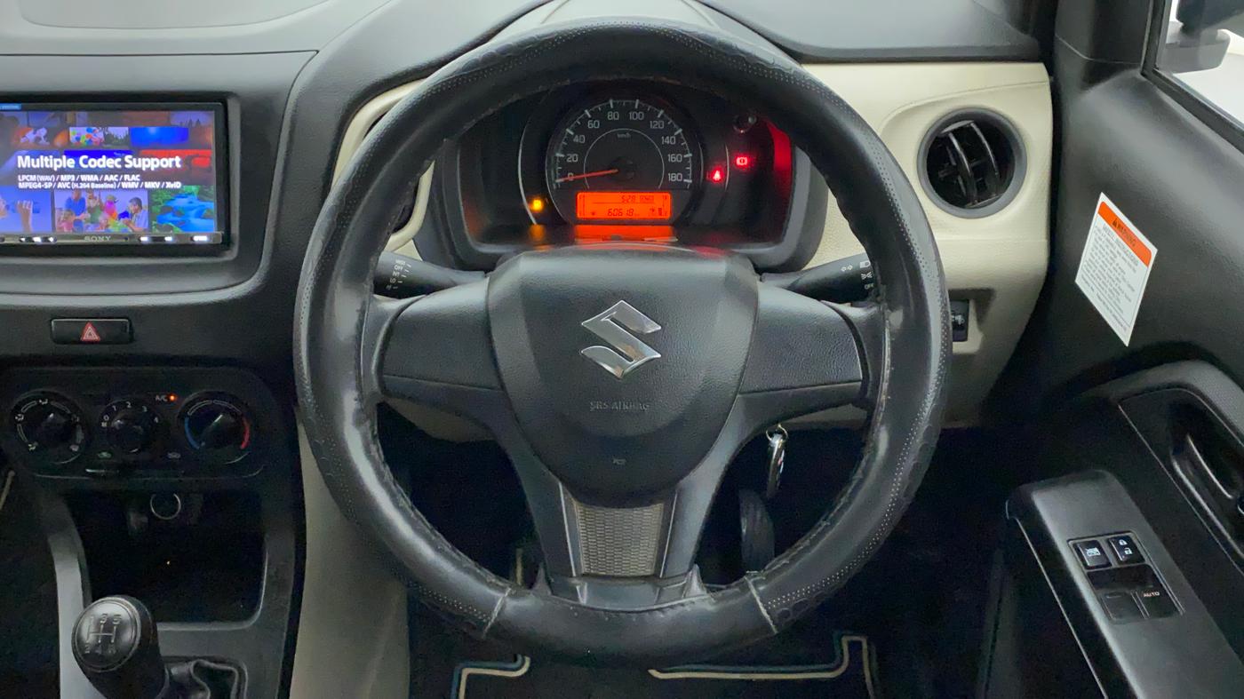2020 Maruti New Wagon-R LXI CNG 1.0, CNG, Manual, 60,618 km, Steering Wheel Close Up