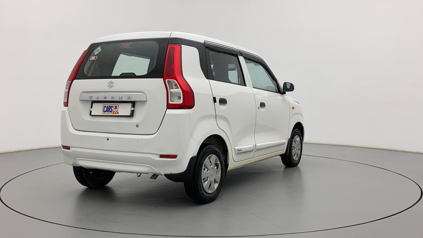2020 Maruti New Wagon-R LXI CNG 1.0, CNG, Manual, 60,618 km, Right Back Diagonal